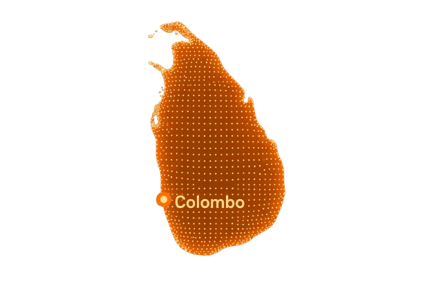 Sri Lanka map